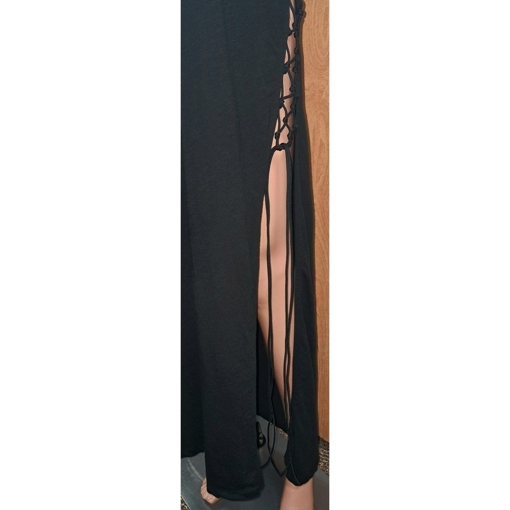Red Carter Women's Floor‎ Length Dress, Cover-Up, Lace Up Sides, Size Med